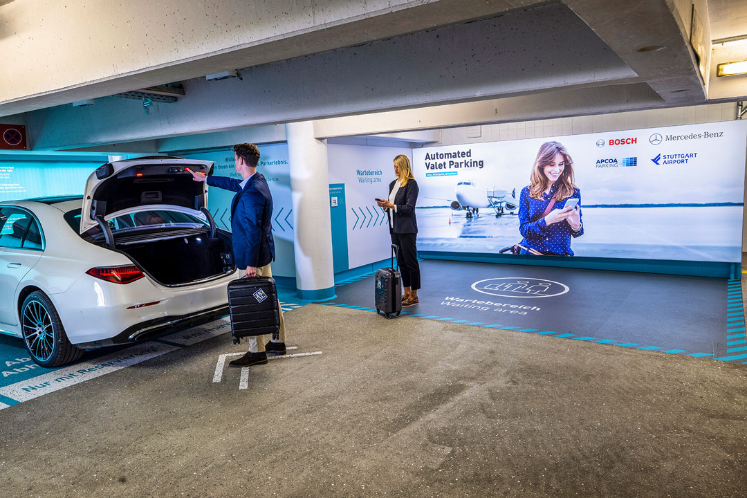 Bild zu Automated Valet Parking Dropoff Area Stuttgart P6